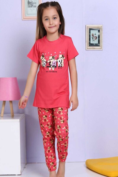 ÖYKÜ KİDS Comfortable Pajama Set for Girls