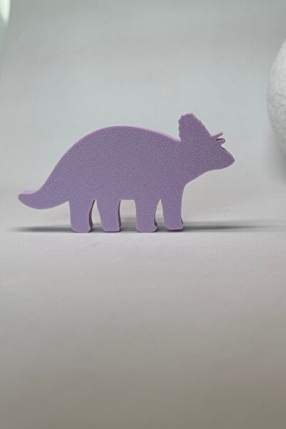 Pomerol Purple Dino 6 Cabinet Handle -Modern, Cute and Durable Furniture Handle for Children's Room, Kitchen and Bathroom