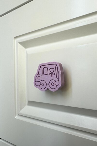 Pomerol Mâner pentru dulap auto violet - Mâner pentru mobilier pentru camerele copiilor, dulapurile de bucătărie și de baie, mâner pentru dulap