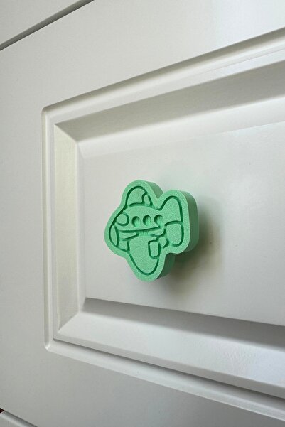 Pomerol Mâner verde pentru dulap în formă de avion - Mâner modern și durabil ...