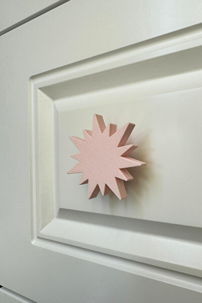 Pomerol Mâner pentru dulap Pink Sun - Mâner pentru mobilier distractiv și dur...