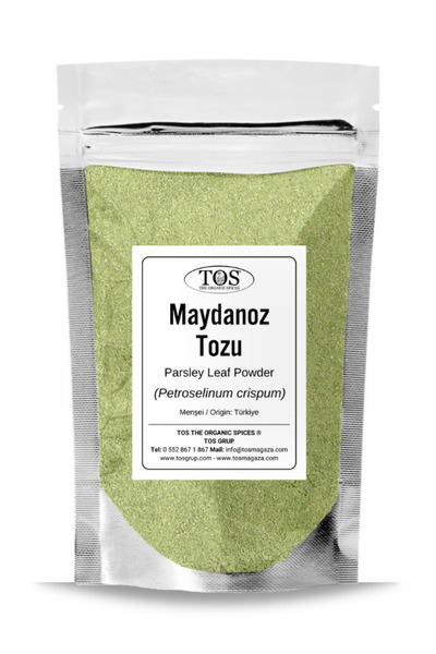 TOS The Organic Spices Maydanoz Yaprağı Tozu 50 gr (1. Kalite) Petroselinum c...