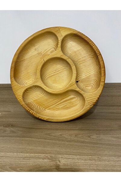 Smyak Luxury Pine Snack Bowl Breakfast Decorative Presentation Plate 28X26
