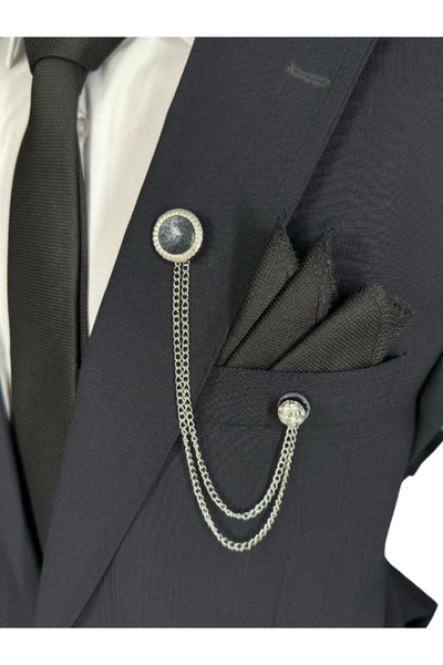 HARES Damat Ceket Yaka Zinciri