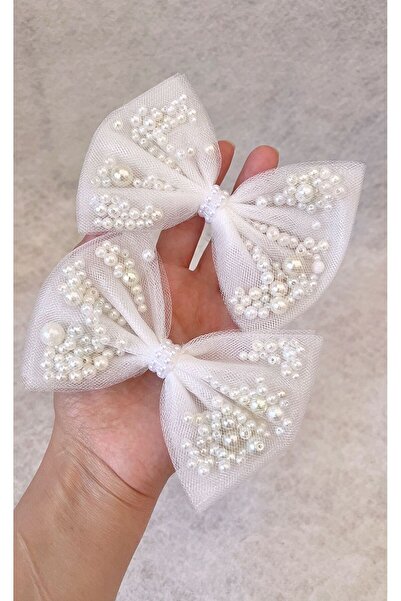 miniklerin dünyası İncili klips fiyonk toka