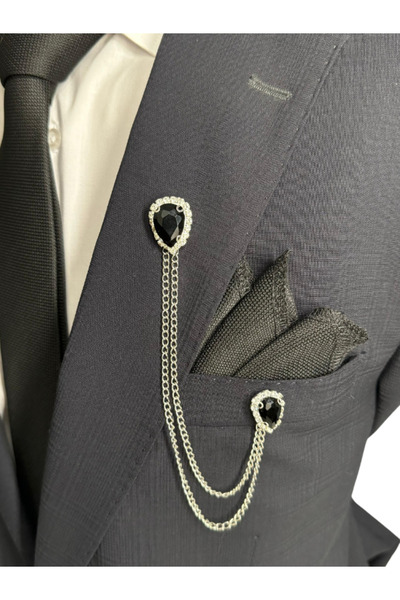 HARES Damat Ceket Yaka Zinciri