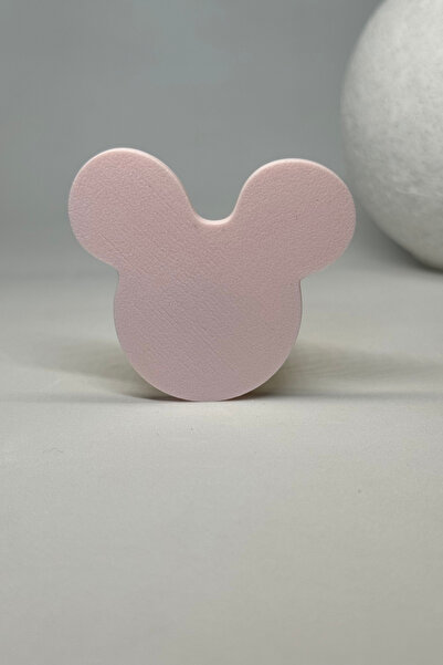 Pomerol Mâner pentru dulap roz Mouse - Mâner modern, elegant și durabil pentru mobilier pentru camera copiilor, bucătărie și baie, HD