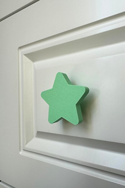 Pomerol Mâner pentru dulap Green Star - Mâner de mobilier distractiv și durab...