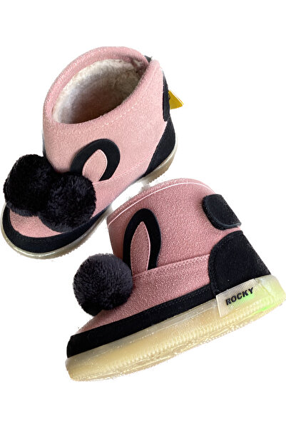 ROCKY çocuk ışıklı ortapedik içi yünlü cırtcırtlı bot