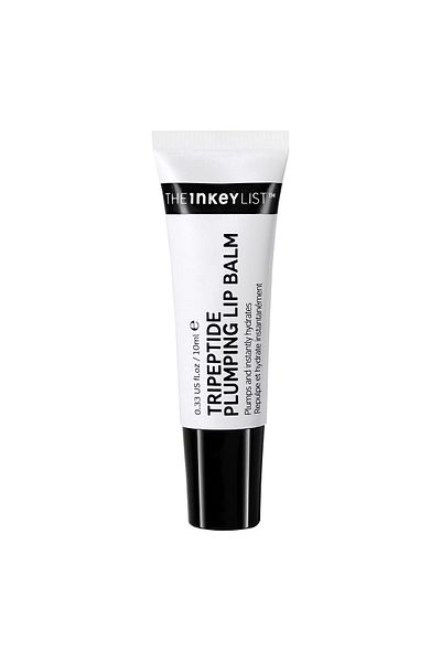 THE INKEY LIST شمع الشفاه ثلاثي الببتيد إضافي ممتلئ شمع الشفاه 10 مل مستحضرات التجميل الوردية