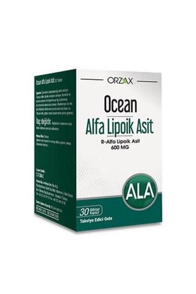 Orzax Ocean Alfa Lipoik Asit 600 Mg 30 Kapsül