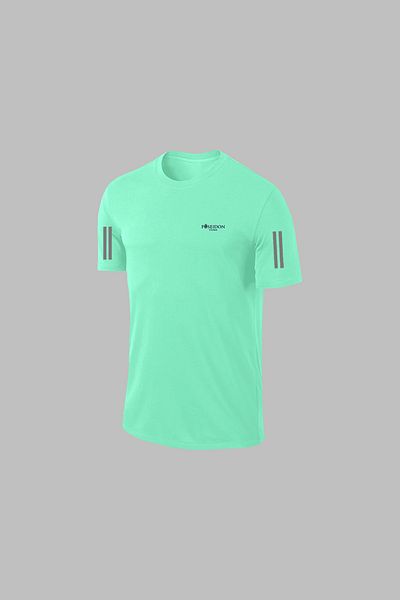 POSEIDON STORM Men's Water Green Large Size Walking Set - Comfortable Regular Fit, Hooded, Supra Combed Cotton Fabric 4