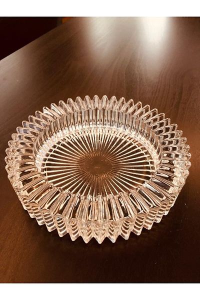 BEYZANA Τασάκι Crystal Luxury Glass 14εκ