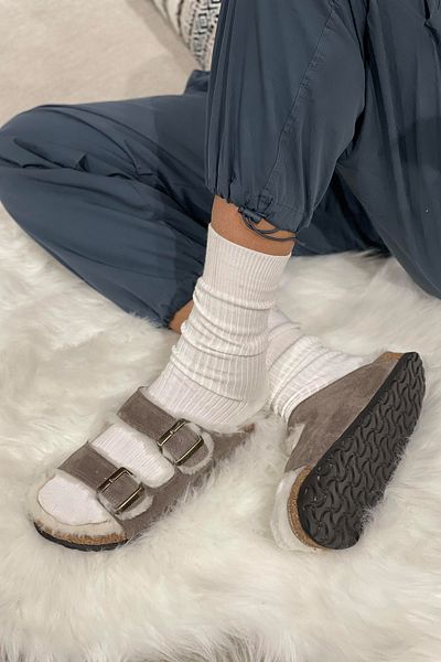 Uniqueqoop Παντόφλες με σόλα από μανιτάρι Tokyo Suede Fur
