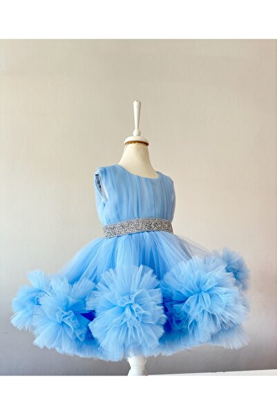 GNL BUTİK Kız Çocuk Parti Doğum günü elbisesi