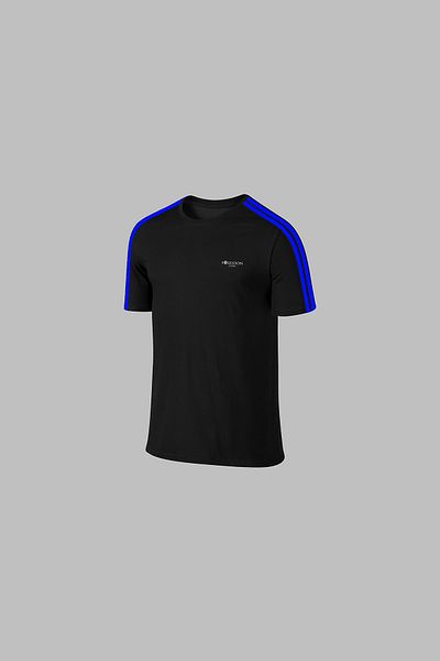 POSEIDON STORM Men's Black Tracksuit Set - Comfortable Fit, Pocket Detail, Large Size 4XL-10XL