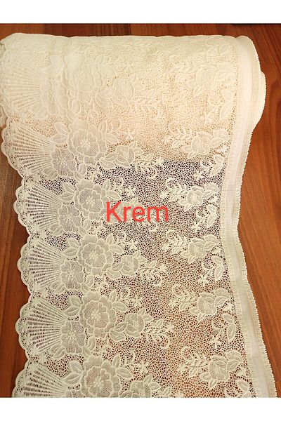 Blue Home 23 cm X 5 Mt Cream Hj8 - Ντουλάπι και κάλυμμα συρταριού με δαντέλα PVC