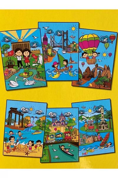 Galt Water Magic Magic Coloring Book Cities +3 Years