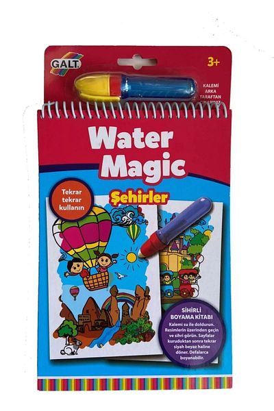 Galt Water Magic Magic Coloring Book Cities +3 Years