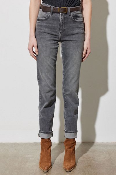 WRANGLER Jeans-Hose mit hoher Taille, dehnbar, gerade Passform