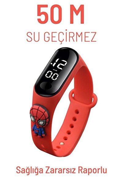 DZC KUZENLER AVM DİJİTAL DOKUNMATİK LED EKRAN SU GEÇİRMEZ FİGÜRLÜ ÇOCUK KOL S...