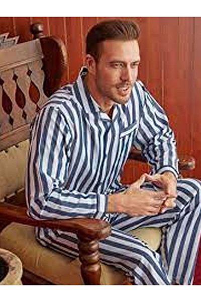 KLY Pijama de picnic cu dungi Nostalgia