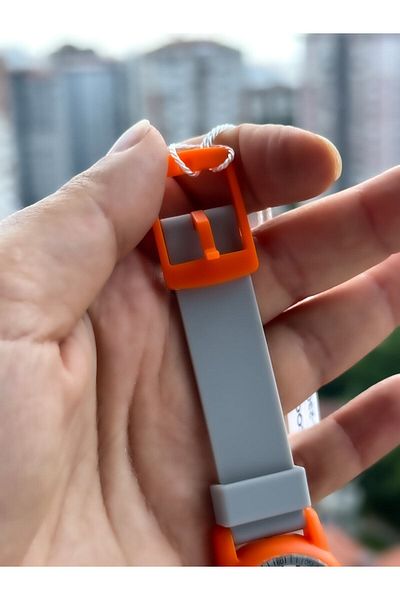 Cockpit Boys' Watch Bracelet - Smoked, Numeral, Silicone Cord, Suitable for Marine Use