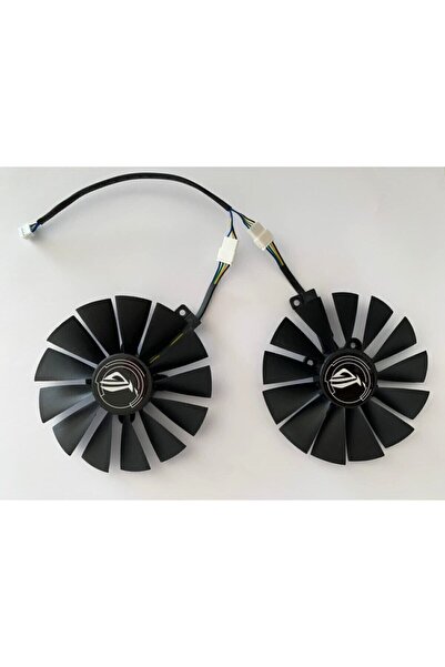 Everflow Asus Rog Strıx Dual Rx 580 570 470 Gtx 1050ti Gtx1080ti 4 Vida 4 Pin 95mm Fan