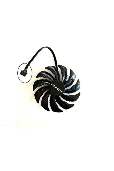 Everflow Gigabyte Geforce Gtx 1080 Gtx1070 1060 1050 Ti Fan Mini 3 Vida 4 Pin...