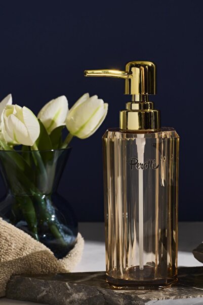 Perotti Acrylic Kristal Amber Sıvı Sabunluk-31