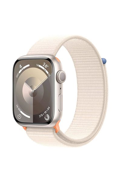 Apple Watch Series 9 GPS 41mm Starlight Aluminium Starlight Sport Loop