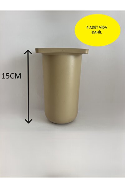 HOMDEP Kanepe Koltuk Tv Ünitesi Konsol Yükseltme BOHEM Model Plastik Ayak 15 ...