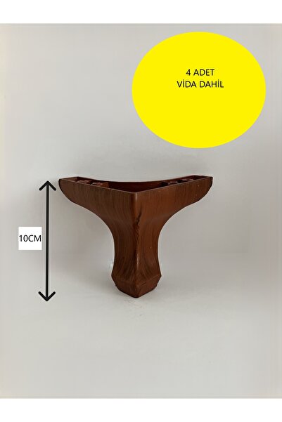 HOMDEP Kanepe Koltuk Tv Ünitesi Konsol Yükseltme EVA Model Plastik Ayak 10 Cm...