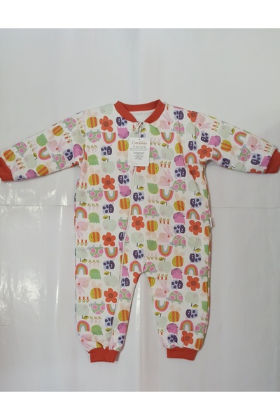 Caramio 2 tog bebek çocuk uyku tulumu elyaflı astarlı