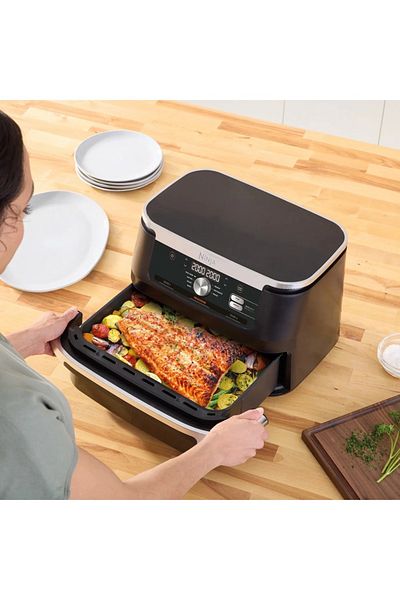 NINJA Air Fryer Max - Single Drawer Split Af500Me