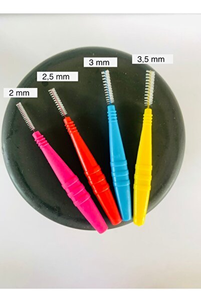 DFCOSMETICS Kaş Kirpik Laminasyon ve Lifting Fırçası 4 FARKLI BOY 4 RENK