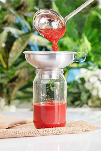 Seltar Home Goods Konserve Kavanoz Hunisi, Alüminyum Konserve Hunisi, Salça H...