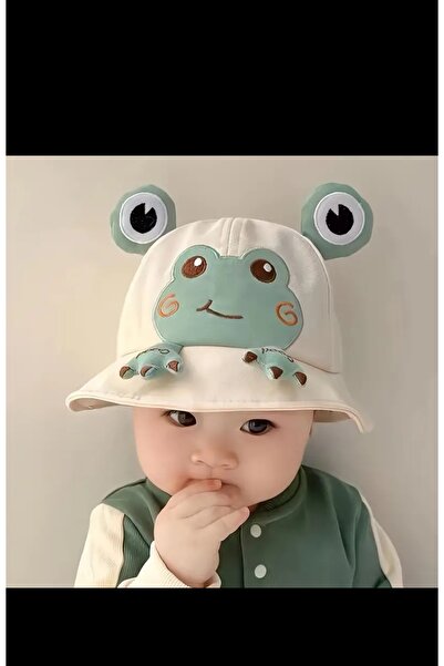 EMKSHOP قبعة أطفال بتصميم ضفدع - لطيفة