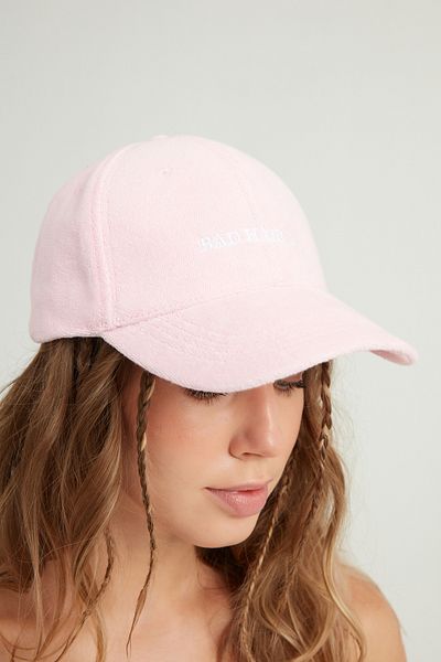 Sandshaped BEATRIX TERRY CAP PINK ONE SIZE