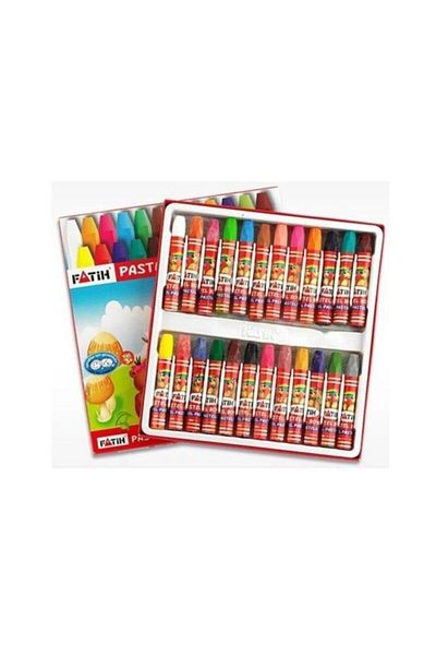 Fatih 24 Colors Pastel Paint - Oil Pastel King Size