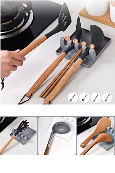 ORGANİZERS Leroy Βάση για πιάτα και μαχαιροπήρουνα, βάση για καπάκια κατσαρόλας, οργανωτής για σέσουλες και κουτάλια