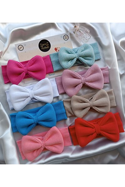 MyHubi 8-Piece Combination (Boxed) Handmade Baby Girl Grand Bandana
