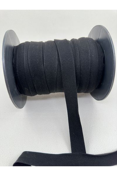 paşateks since 1995 şekil Black Polyester Herringbone Strip - 5 Meters