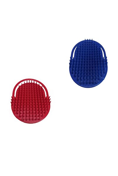 irtihal 2 adet saç yıkama ve kepek dökme kaşıma tarağı - kedi köpek masaj tarağı