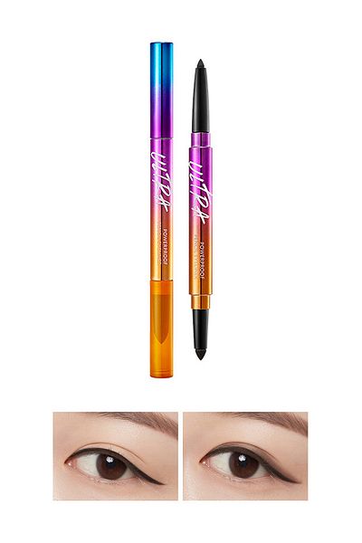 Missha Waterproof Permanent Gel Eye Pencil Ultra Powerproof Pencil Eyeliner [Black]