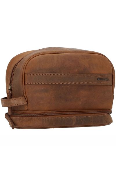 Greenland Nature Karadağ Kulturbeutel Leder 24 cm