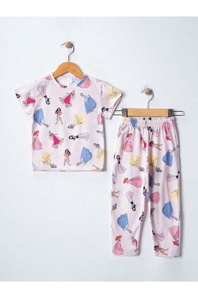 BUUFUU Set pijama cu mânecă scurtă imprimată