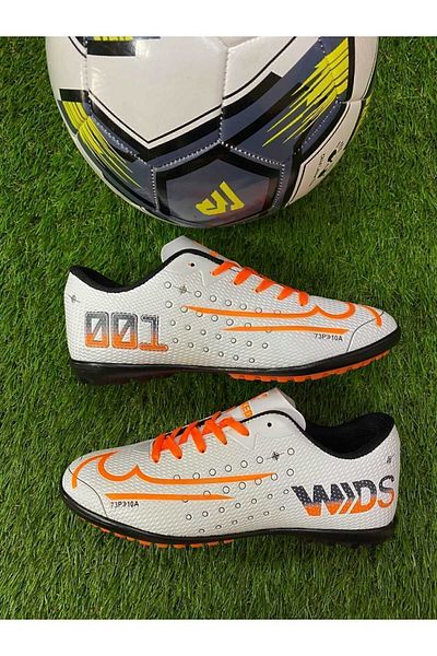 YUSUFSHOES BOY'S HALISAHA FOOTBALL SHOES WHITE