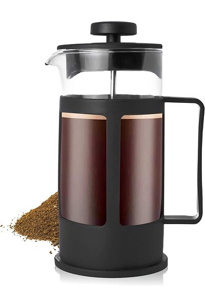MIBRU Coffee french press maker black 300ml
