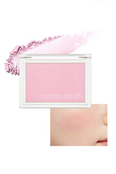 Missha Yumuşak Dokulu Kolay Sürülebilen Allık Cotton Blusher (Lavender Perfume)